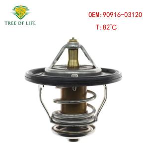 เทอร์โมสตัทเครื่องยนต์ 90916-03120 สำหรับโตโยต้า รันเนอร์ พรีเวีย T100 82 อะไหล่ทดแทนใหม่ - Product Image 5