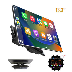 13.3 pouces 2din voiture stéréo Gps Navigation lecteur multimédia 360 degrés Rotation écran Autoradio écran tactile autoradio Android - Product Image 1