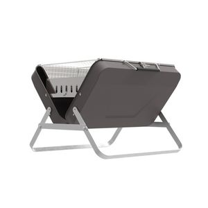 Mini Parrilla de <span class=keywords><strong>barbacoa</strong></span> al aire libre, maletín portátil, estilo de acampada, plegable, de carbón - Product Image 4