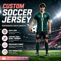 Ensemble de maillots de foot personnalisés OEM ODM sublimés pour hommes, avec short, logo, nom et numéro personnalisés pour les matchs et les entraînements d'équipe