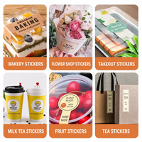Étiquettes BOPP personnalisées, autocollants imperméables pour produits, pour l'emballage