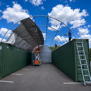 Abri pour conteneur maritime <span class=keywords><strong>40</strong></span>'x20' pour entrepôt ou <span class=keywords><strong>garage</strong></span> de conteneurs de 20 pieds - Product Image 4