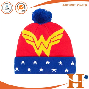Bán Buôn Cá Nhân Giá Tốt Nhất Thời Trang Ưa Thích <span class=keywords><strong>Binnie</strong></span> Hat Đan Đồng Bằng Unisex Bennie Sáng Màu Cam Mũ Mùa Đông - Product Image 5
