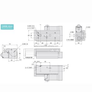 Set di Moduli Lineari Micrometrici con Vite a Ricircolo di Sfere - Product Image 4