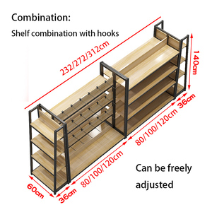 Siêu thị và cửa hàng tiện lợi móc kệ sắt bà mẹ trẻ sơ sinh Snack giá kết hợp miễn phí để lưu trữ - Product Image 4