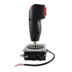 Arcade Flight Joystick With Vibration For <b>Pc</b> Gaming Controller 10x10 Cm Wiring Interface - Product Image 2