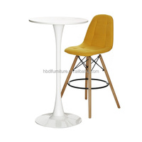 Tables de bar rondes DLT-S036, tables hautes pour banquets, réunions, événements, restaurants, hôtels, tables de fonction