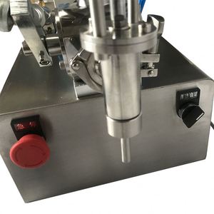 Semi Automatic Filling Machine Manual Alcohol Shampoo Oil Juice Liquid Horizontal Pneumatic Piston Filling Machine - Product Image 2