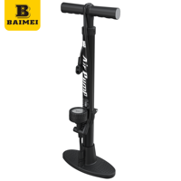 Pompe à vélo VOGORA avec manomètre, mini portable, pour valves Presta et Schrader, haute pression 160 PSI, pour vélos, voitures, VTT et ballons