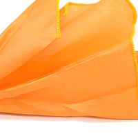 Drapeau de signalisation lesté professionnel portable et durable avec logo NFL et pointe noire pour l'arbitrage de football américain et de rugby