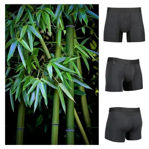 Australia step famoso fornitore di marca personalizzato one bamboo boxer shorts 3D pouch intimo mens bamboo low rise modal boxer bamboo