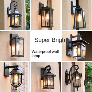 Lampe murale extérieure super lumineuse, étanche, LED, en fer, IP65, 3500K, blanc chaud, garantie 10 ans, pour jardin, véranda, entrée - Product Image 6