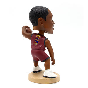 Colección de fanáticos deportivos bobblehead de la NBA, recuerdo de hombre, jugador de baloncesto, salpicadero de coche, figuritas personalizadas con cabeza de burbuja - Product Image 2