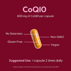 Complément alimentaire Coenzyme Q10 en vrac, poudre CoQ10, gélules molles CoQ-10 pour adultes, marque privée ODM/OEM - Product Image 5