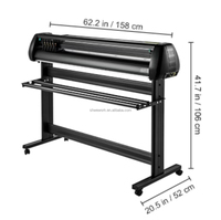 WeWork, máquina cortadora de vinilo de 53 pulgadas, máquina cortadora de impresora de vinilo de 1350mm, máquina trazadora de corte sin conexión Bluetooth