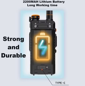 Nguồn nhà máy Outlet bán buôn UV-K5 UV-K6 Baofeng K5 cộng với Walkie Talkie, hai cách đài phát thanh Bàn phím đầy đủ Màn hình hiển thị Walkie Talkie - Product Image 5