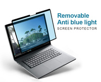 Protection d'écran anti-lumière bleue PLK - Anti-rayures, étanche, ultra-fine, 2.5D, installation facile pour PC/tablette