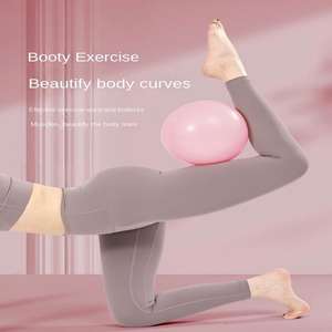 Balón de Fitness de PVC Ecológico de 25 cm <span class=keywords><strong>para</strong></span> Yoga, Pilates, Gimnasia, Antiexplosión, Suave, con Logotipo Personalizado, Equipo de Equilibrio de Plástico - Product Image 6