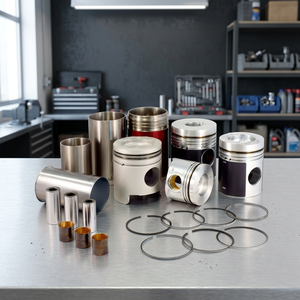 Nouveaux pistons en alliage d'aluminium pour Hiace 3L 6 cylindres, rénovation/amélioration - Product Image 2