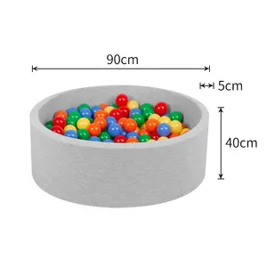 Adult High Quality Großhandel Custom Ball Pit Pool mit Slide Soft Play Material Indoor Indoor Soft 500 Ball Pit Balls