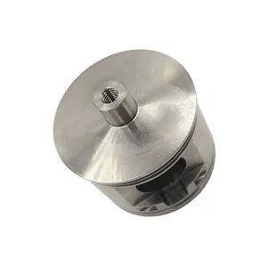 OEM di Fabbrica anodizzato blacking CNC lavorazione di tornitura/tornio parti di <span class=keywords><strong>alluminio</strong></span> di placcatura di bicromato di potassio con il prezzo - Product Image 1