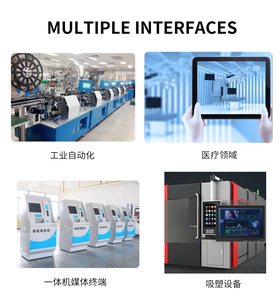 Nouvel ordinateur industriel à écran tactile capacitif 32 pouces 1080p IP65 étanche à châssis ouvert, moniteur TFT LCD, PC avec ports DVI, AV et série - Product Image 6