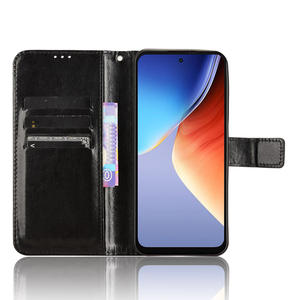 Pour <span class=keywords><strong>Blackview</strong></span> A96 étui portefeuille, rétro PU cuir fentes pour cartes support magnétique Flip Folio couverture de téléphone portable pour <span class=keywords><strong>Blackview</strong></span> A96 - Product Image 4