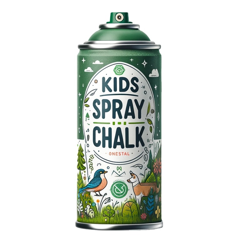 Kids Spray Chalk Washable and Eco