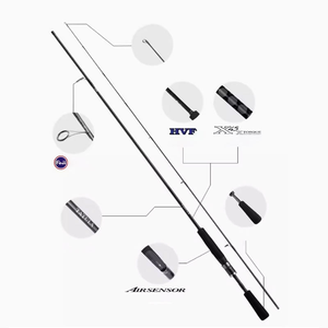 <span class=keywords><strong>Canne</strong></span> à pêche DAIWA 24 <span class=keywords><strong>TATULA</strong></span> XT, <span class=keywords><strong>canne</strong></span> à lancer <span class=keywords><strong>spinning</strong></span> et baitcasting, carbone HVF X45, polyvalente pour le bar, la perche, le poisson mandarin, longue portée, <span class=keywords><strong>canne</strong></span> à leurres. - Product Image 2