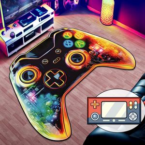 <span class=keywords><strong>Tapis</strong></span> de jeu 3D Design pour salle de <span class=keywords><strong>jeux</strong></span> vidéo, moderne, grand mini pour adolescents garçons filles, <span class=keywords><strong>chambre</strong></span> à coucher, salon, Aera - Product Image 1