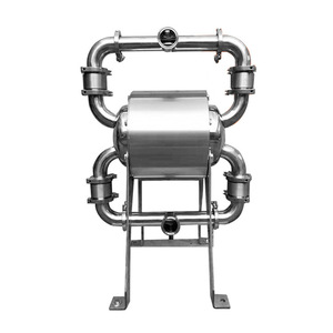 Pneumatic Diaphragm <b>Pump</b> QBY3-50 1 In Clamp Type With 6m <b>Suction</b> Head For Water Transfer - Product Image 1
