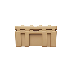55L personnaliser logo haute densité lldpe boîte à outils camion en plastique boîte à outils mallette à outils en métal avec roues - Product Image 6