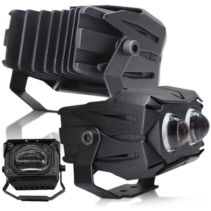 Nouveau 50W 3000K & 6000K double couleur 2 pouces Mini lumière de conduite pour phare de lentille de projecteur Led - Product Image 2