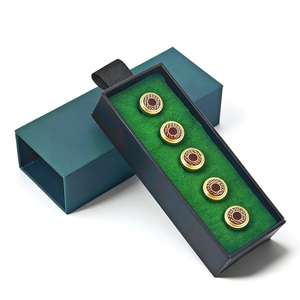 Botón de metal negro y dorado KUNSHUO para Baju Melayu, botón de camisa, ropa, logotipo de marca personalizado, botón malayo para ropa Baju Melayu - Product Image 2