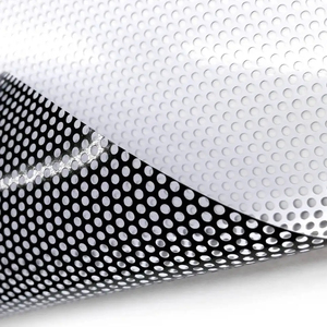Car Waterproof Window Glass <strong>Sticker</strong> Vinyl Unidirectional Visual Film - Product Image 2