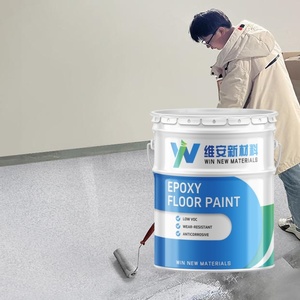 Pintura epoxi para suelo de minería de arena anticorrosión al por mayor, pintura epoxi para suelo de arena coloreada, revestimiento para suelo de mármol y cemento de hormigón - Product Image 3