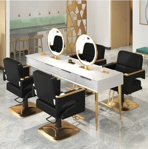 Fauteuil de Barbier Haut de Gamme 2026 en Métal Noir Inoxydable, Pivotant et Réglable en Hauteur, Idéal pour Hommes - Meilleure Vente - Product Image 3