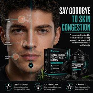 <span class=keywords><strong>Mascarilla</strong></span> Facial <span class=keywords><strong>Exfoliante</strong></span> para <span class=keywords><strong>Hombre</strong></span>, <span class=keywords><strong>Mascarilla</strong></span> para Eliminar Puntos Negros, <span class=keywords><strong>Mascarilla</strong></span> <span class=keywords><strong>Exfoliante</strong></span> Negra, Apta para Todo Tipo de Piel - Product Image 5