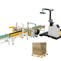 Paletizador Eléctrico Automático, Máquina Paletizadora de Cartones, Equipo de Apilado de Cajas de Papel, Alta Productividad, Bebidas