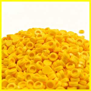 Blocs de construction faits à la main accessoire lisse vide boule en plastique bruyant peau manuel bricolage matériel 50g Pack - Product Image 2