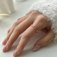 VIANRLA – bague en argent Sterling 925, bijoux de mode, livraison directe, trois cercles, cadeaux personnalisés, Style minimaliste