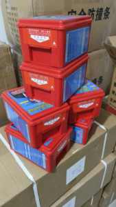 फ़ैक्टरी फायर रिटंट फेस स्मोक मास्क से बचने हुड मास्क कम दबाव प्रणाली आग की सुरक्षा - Product Image 6