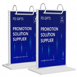 Support d'affichage portable en acrylique pour menu, prix, carte de nom, étiquette - Product Image 4