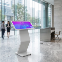 Pantalla Digital a Todo Color de 32 Pulgadas para Interiores, Kiosco con Pantalla Táctil Horizontal OEM, SDK, Video, Autoservicio, Consultas, Centro Comercial