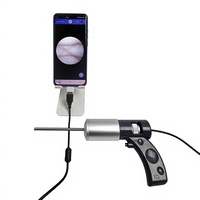 Endoscope électronique portable Xindi USB HD 1080P 5,5 mm pour l'inspection des oreilles, du nez et de la gorge des animaux XD-P550