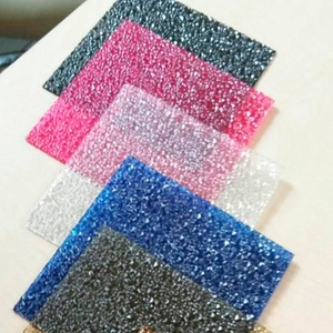 2mm 3mm 4mm nổi <span class=keywords><strong>Polycarbonate</strong></span> tấm lợp nhựa kim cương trang trí Hội Đồng Quản trị cho phòng tắm/mái hiên - Product Image 5