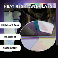 OEM Factory Wholesale High Quality Dichroic Glass Optical Filters Stage Gobo China 2-Year Warranty 92% Light Transmittance