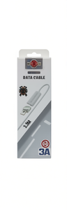 Cavo dati Ldnio da tipo C a USB 3.0 3A per ricarica rapida per telefono cellulare, rivestimento in TPE schermato in rame puro - Product Image 1