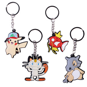 Vente en gros Porte-clés personnalisé en caoutchouc souple Poke <span class=keywords><strong>Mon</strong></span> Porte-clés en PVC de dessin animé <span class=keywords><strong>Hamburger</strong></span> Acier inoxydable Métal Autres modèles - Product Image 2