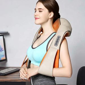 Masseur de cou, cadeaux de Noël pour femmes et hommes, masseur Shiatsu pour le dos et le cou, masseur d'épaules, <span class=keywords><strong>massage</strong></span> des tissus profonds avec chaleur - Product Image 2